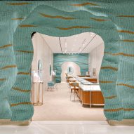 Est&uacute;dio Campana creates "woven jewellery box" for Tiffany & Co in S&atilde;o Paulo