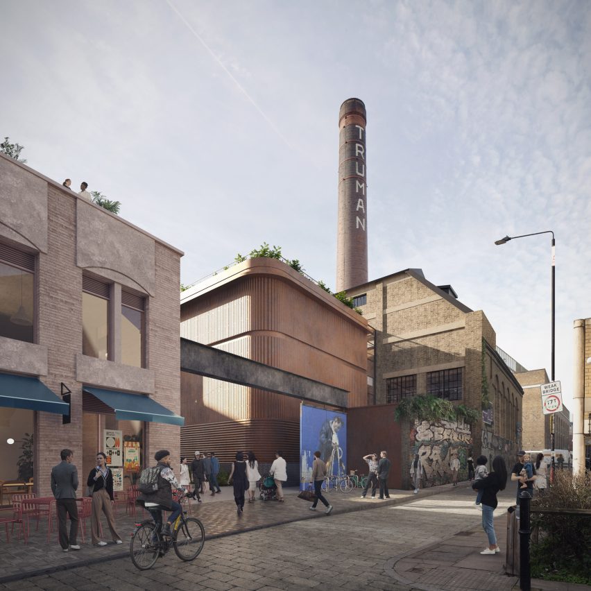 Render of Truman Brewery by Buckley Gray Yeoman