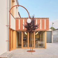 NUA Arquitectures renovates Catalan textile warehouse with timber office block
