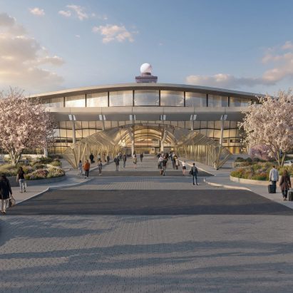 Saarinen's Dulles terminal set to be enveloped by Trump-backed airport