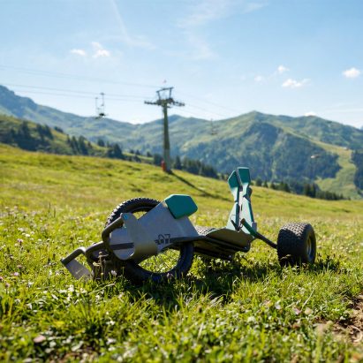 Antidote – a gravity-powered mountain trike by Matic Čič and Vid Lebič