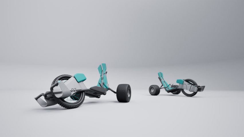 Antidote &ndash; a gravity-powered mountain trike by Matic Čič and Vid Lebič