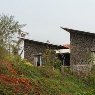 Granite volumes of Ushas farmhouse