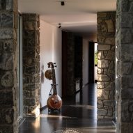 Interior corridor of Ushas farmhouse