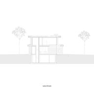 Section of Villa Bilt by Jeroen Spee Architecten