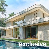 Jeroen Spee Architecten nestles pale brick Villa Bilt into Dutch forest