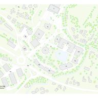 Site plan of VISTA Science Experience Centre in Austria by Studio Maks