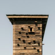 Wildlife Tower at Honeygar Farm by Pearce+ plans