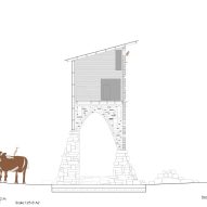 Wildlife Tower at Honeygar Farm by Pearce+ plans