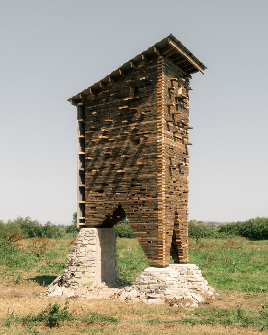 Wildlife tower by Pearce+