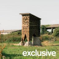 Pearce+ stacks reclaimed materials to create multi-species wildlife tower