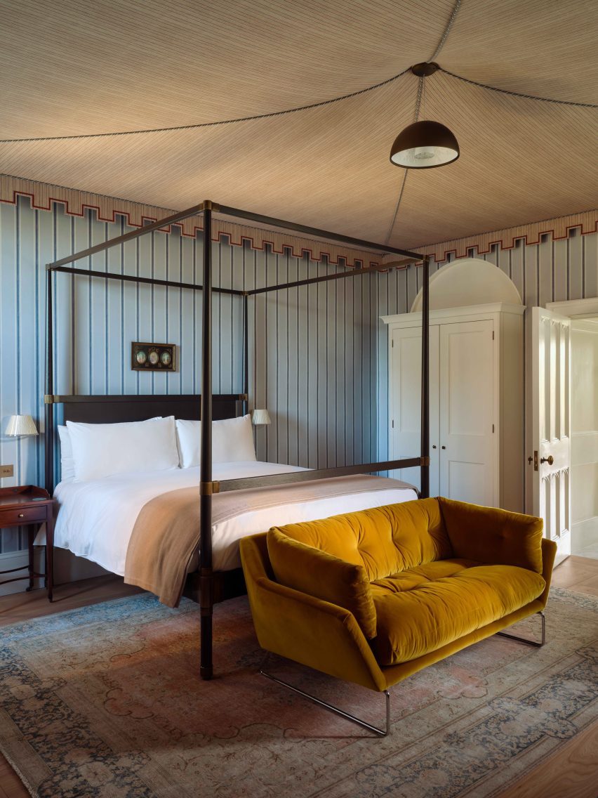 Main lodge interiors by Richard Parr Associates