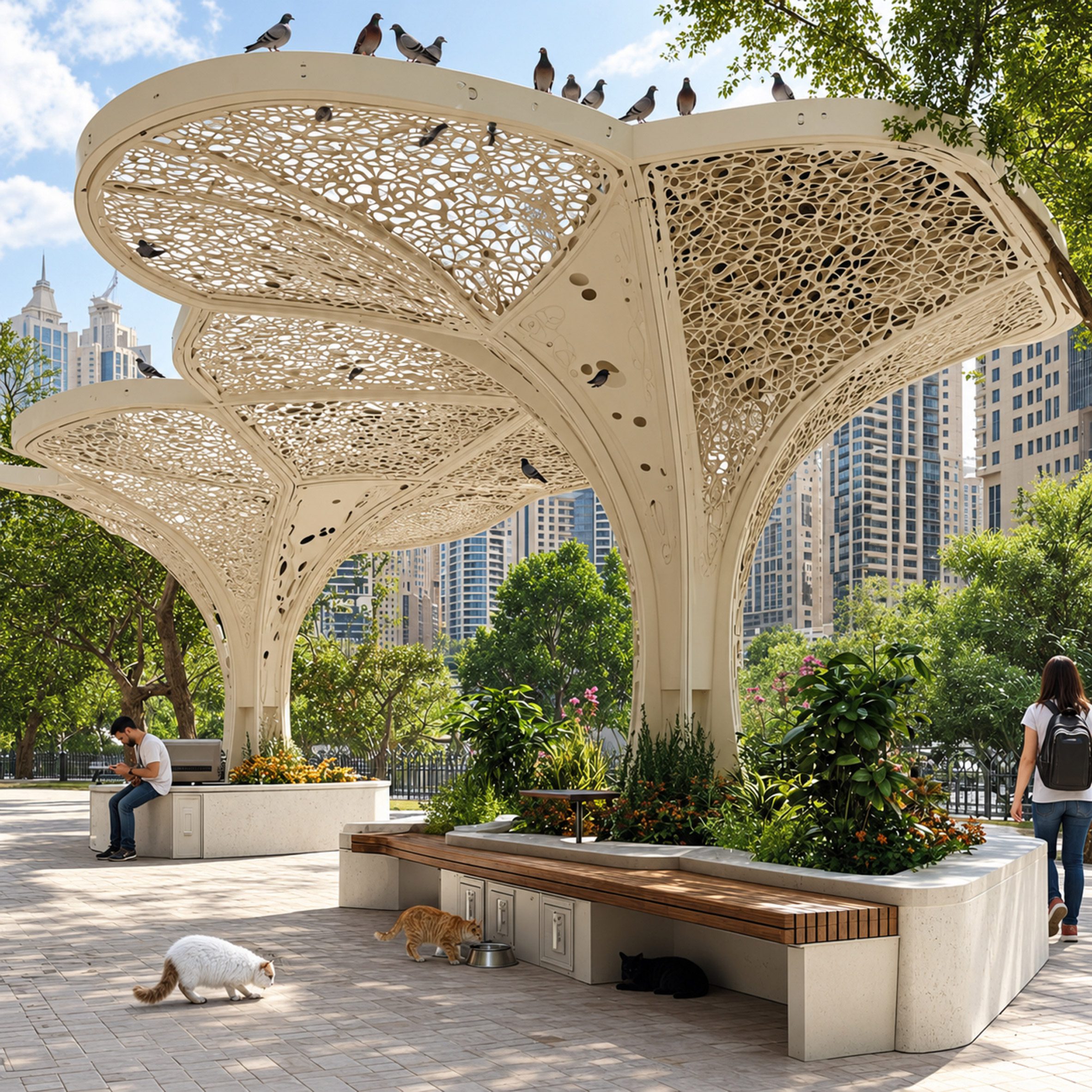 Tree of Co-Existence by Alia Taher