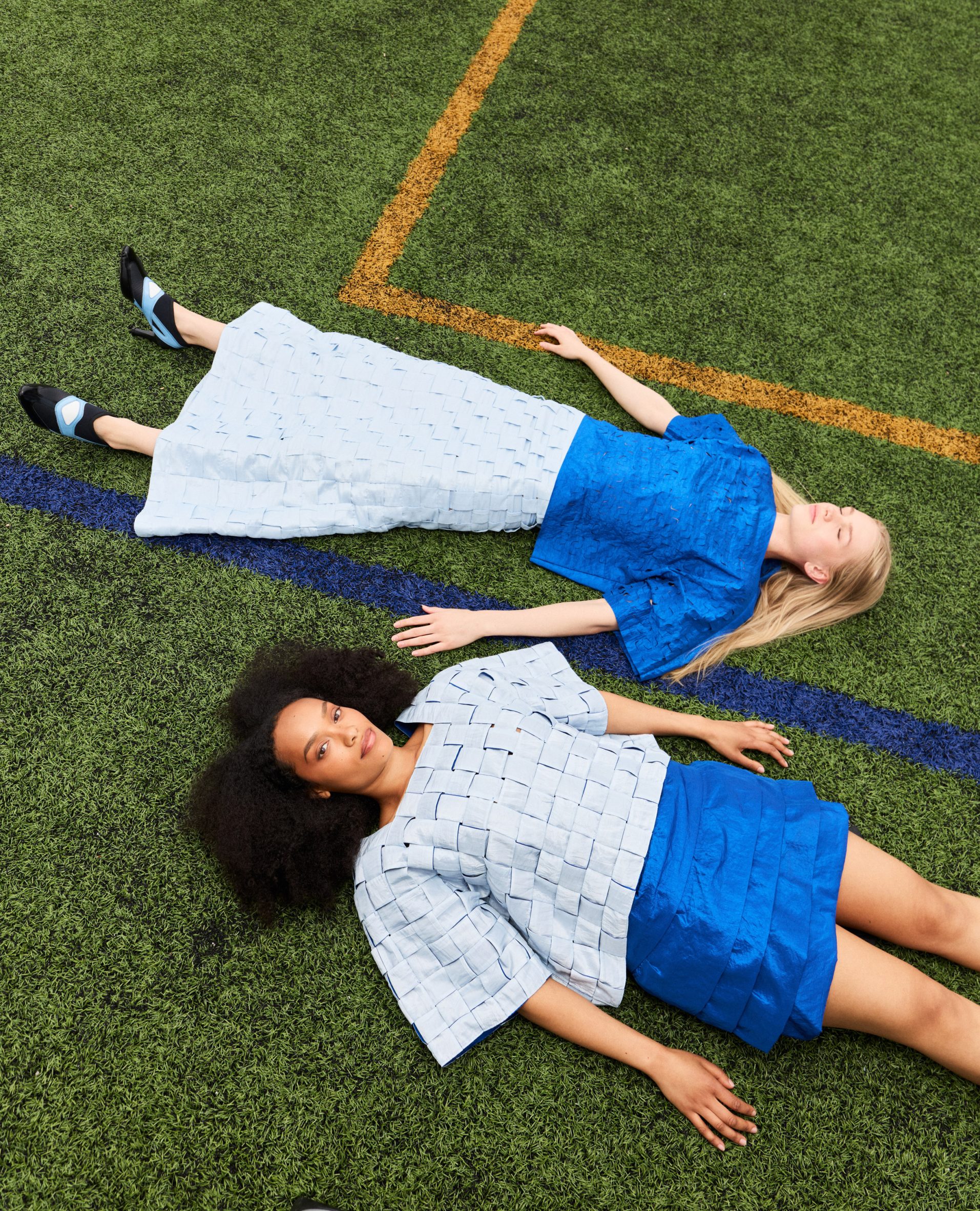 Oodi Collection, Kajo (shirt) and Halla (skirt) by Marjo Nieminen