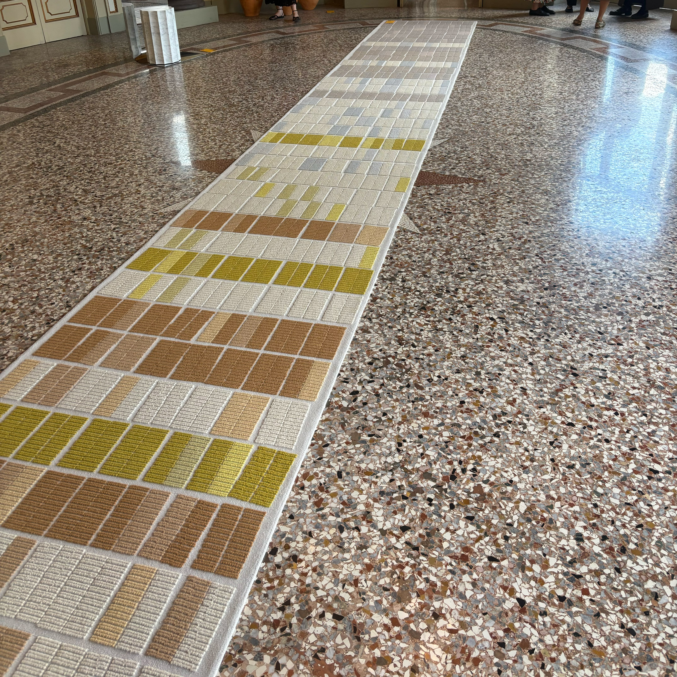 Photo of 10-metre-long rug
