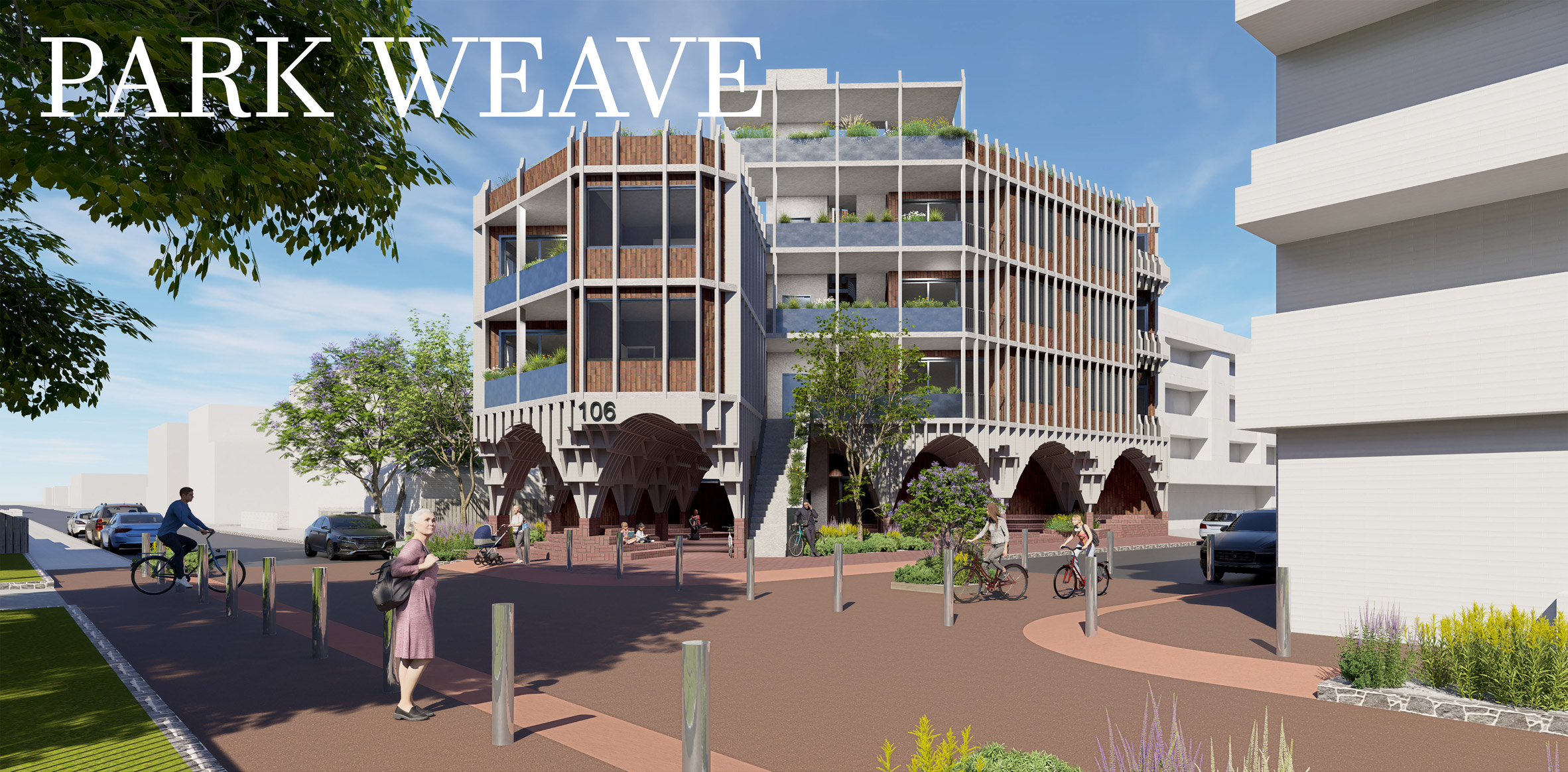 Park Weave by Brendan David O'Mahony and Pablo de Lascurain Zambrano