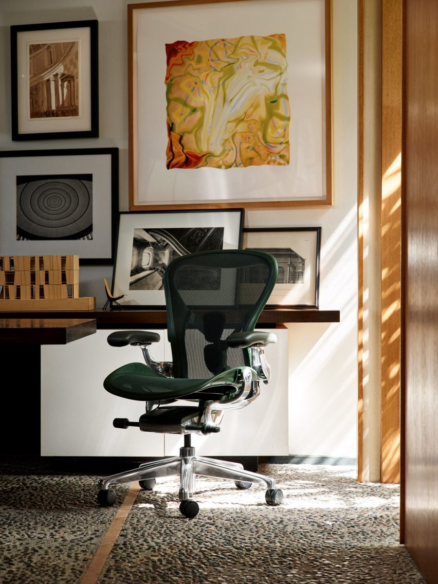 Aeron office chair by Herman Miller