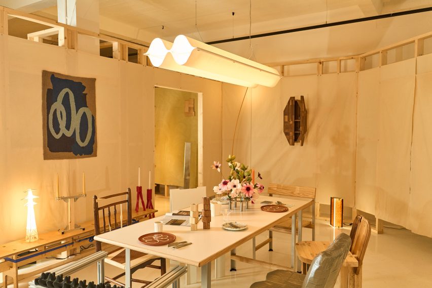 Kitchen of With Limitations exhibition at Aram by Design Everything