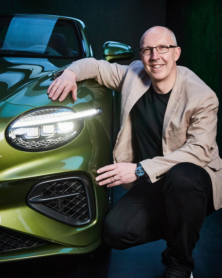 Bentley design director Robin Page