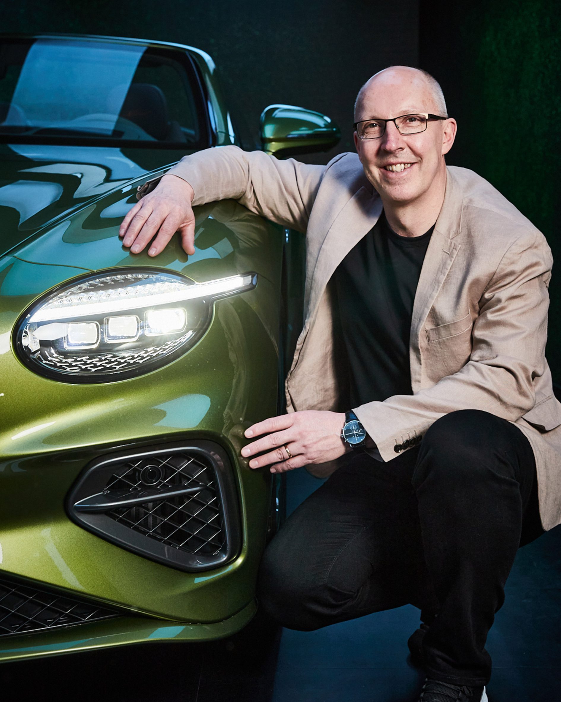 Bentley design director Robin Page