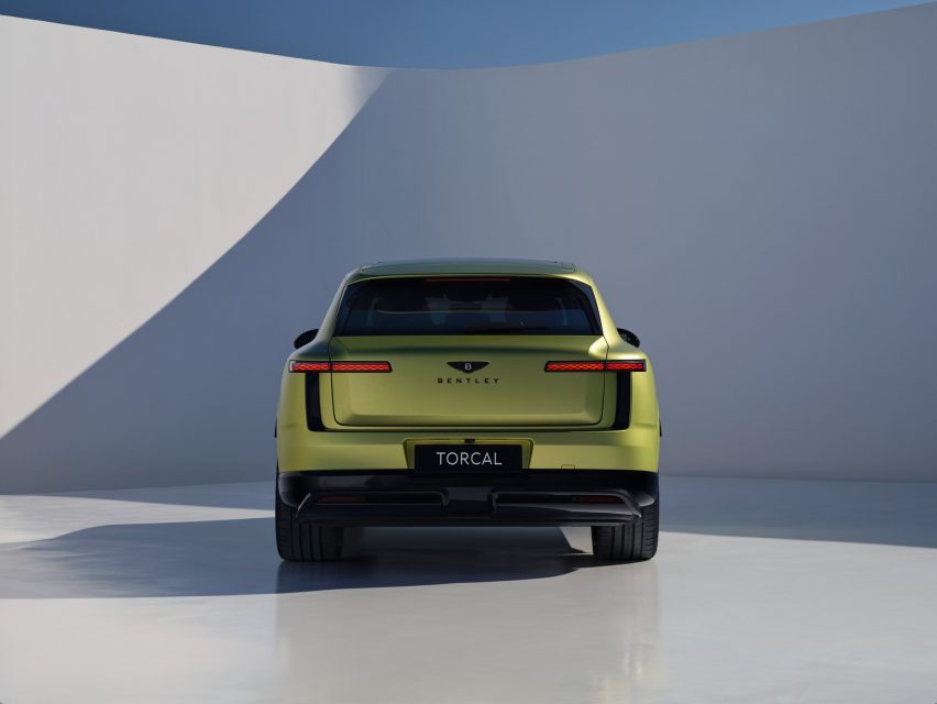 Bentley's first electric car