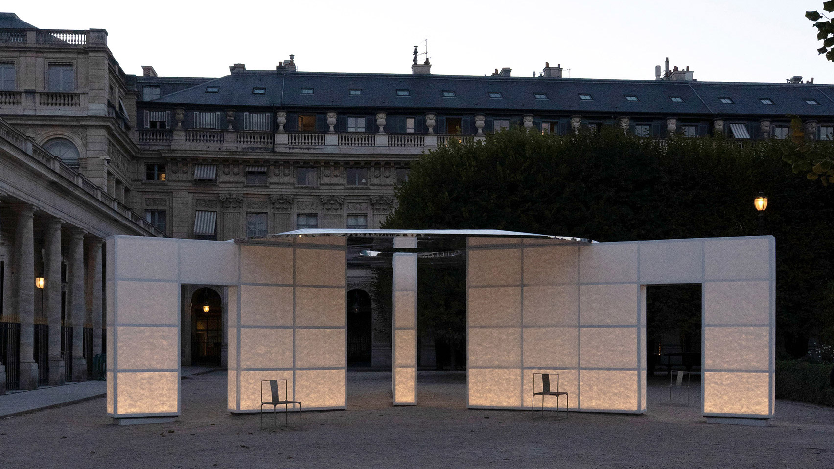 Bin Wu designs Pavilion of Time for Paris Design Week
