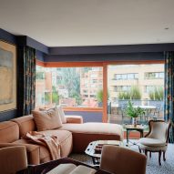 Bold patterns and colour in Bogota apartment