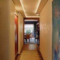 Bold patterns and colour in Bogota apartment