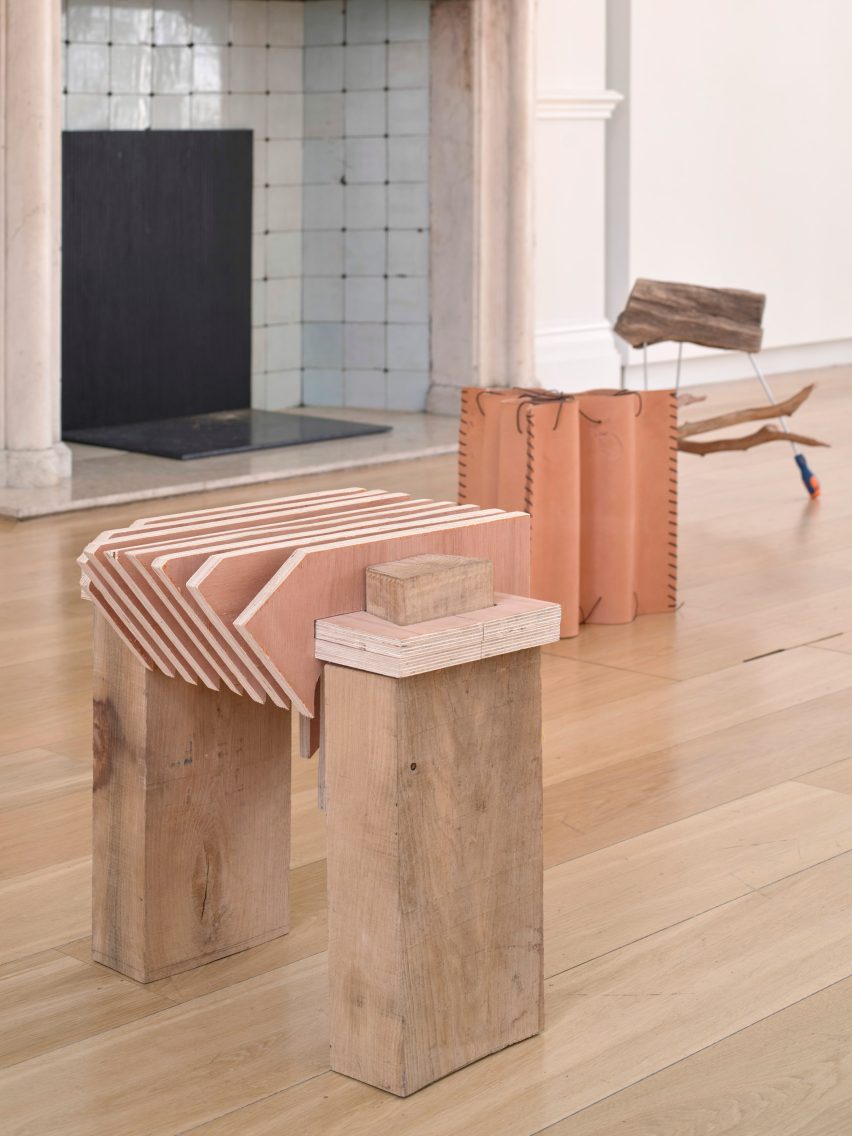 Wooden stool by RCA student