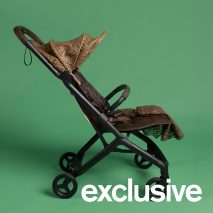 Bugaboo makes pram from orange peel and old egg cartons