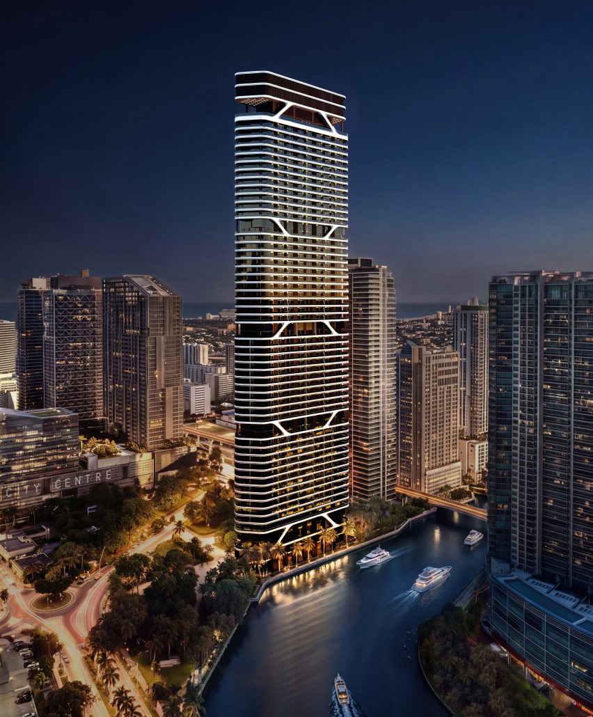 Bugatti skyscraper in Miami