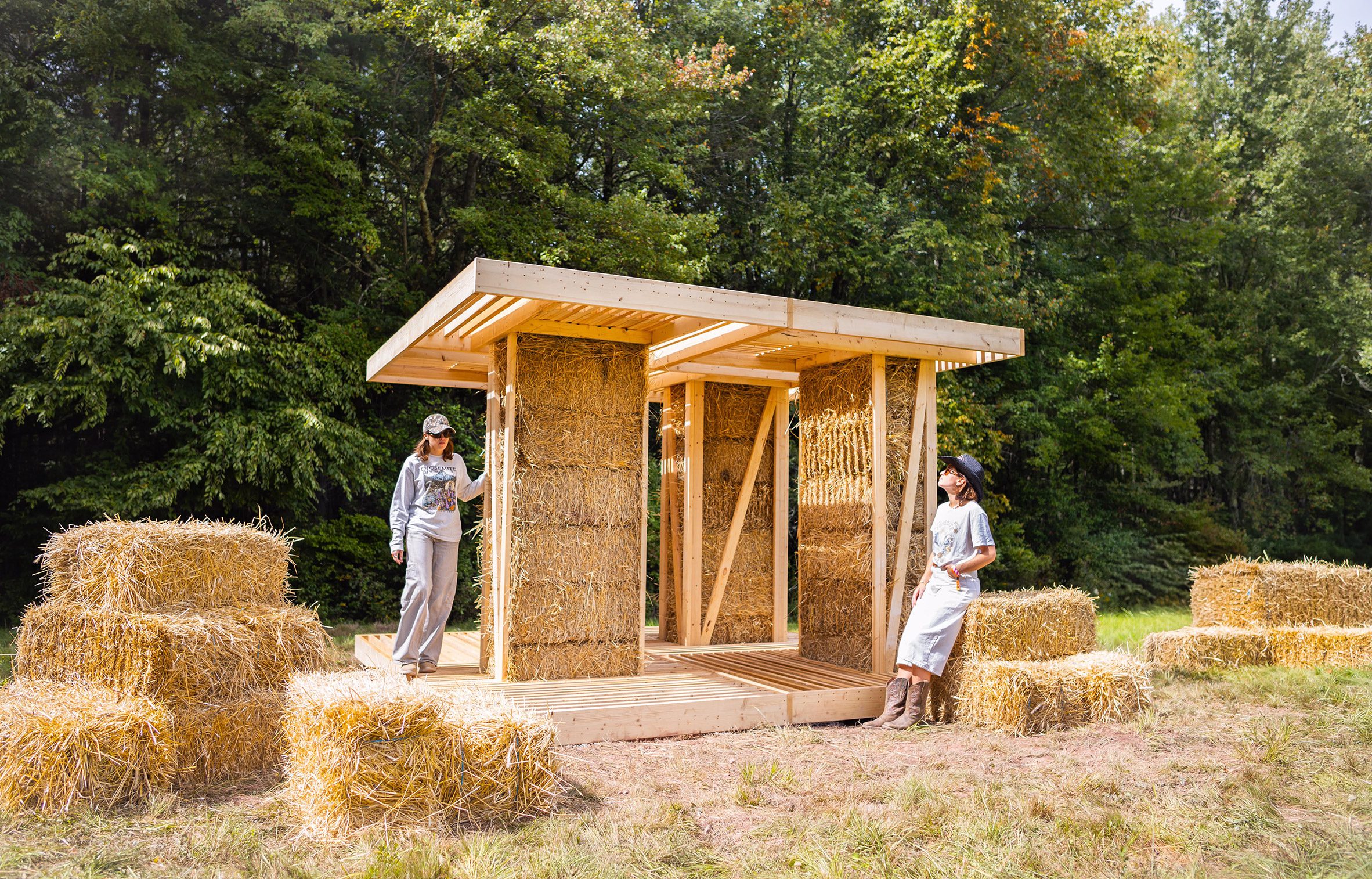 BaleWorks by Cornell University at BuildFest