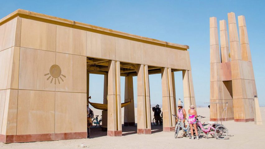 Burning Man installation