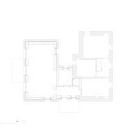 Ground floor plan of Cairngorm Cottage by Architecture Office