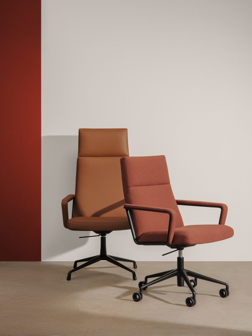 Capri Comfort chairs by Piergiorgio Cazzaniga for Andreu World