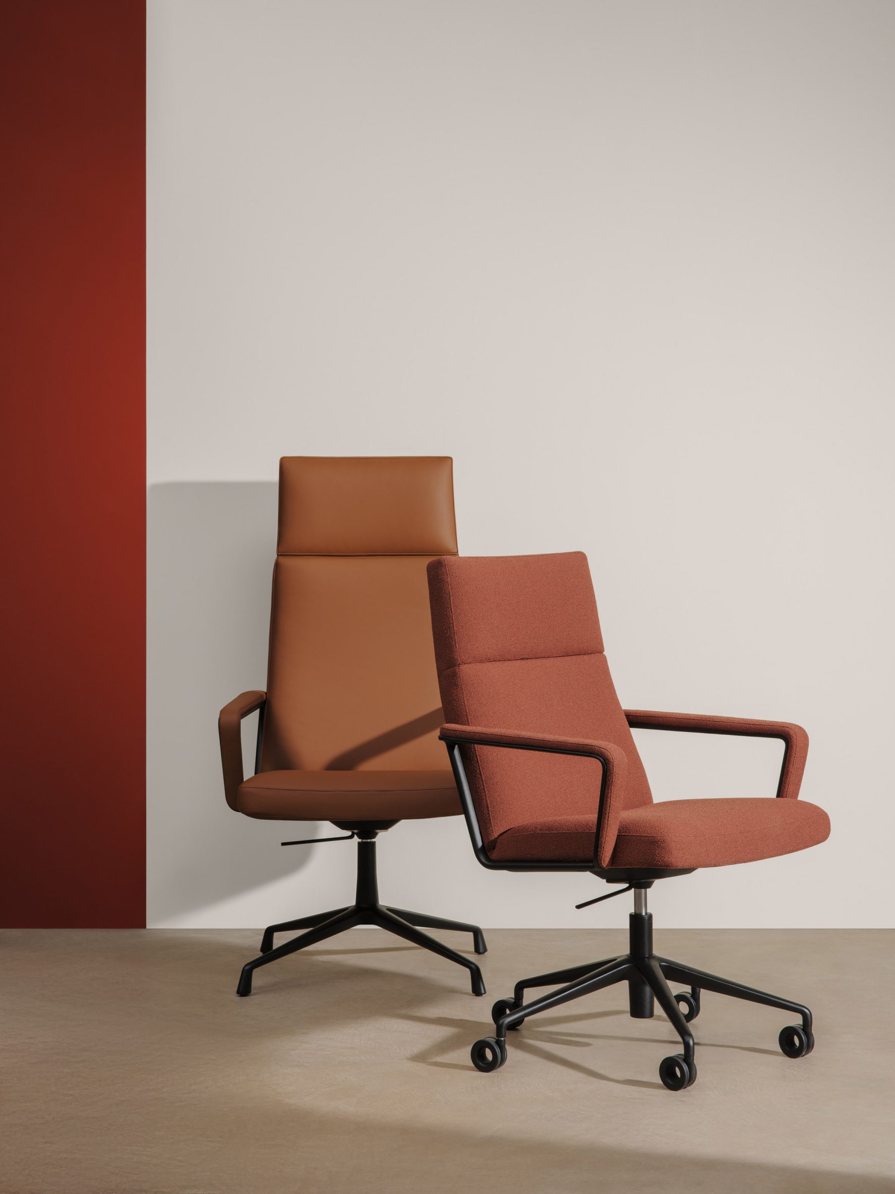 Capri Comfort chairs by Piergiorgio Cazzaniga for Andreu World