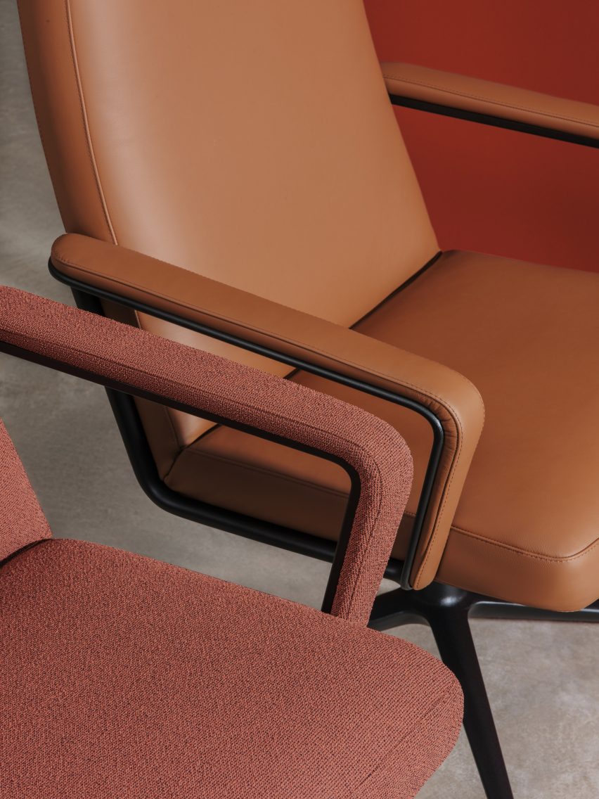 Capri Comfort chairs by Piergiorgio Cazzaniga for Andreu World