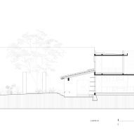 Section of Casa Amona by Colar