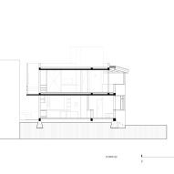 Section of Casa Amona by Colar