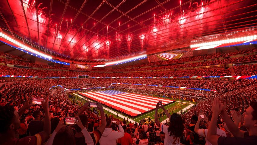 HKS Commanders Stadium interior renderings