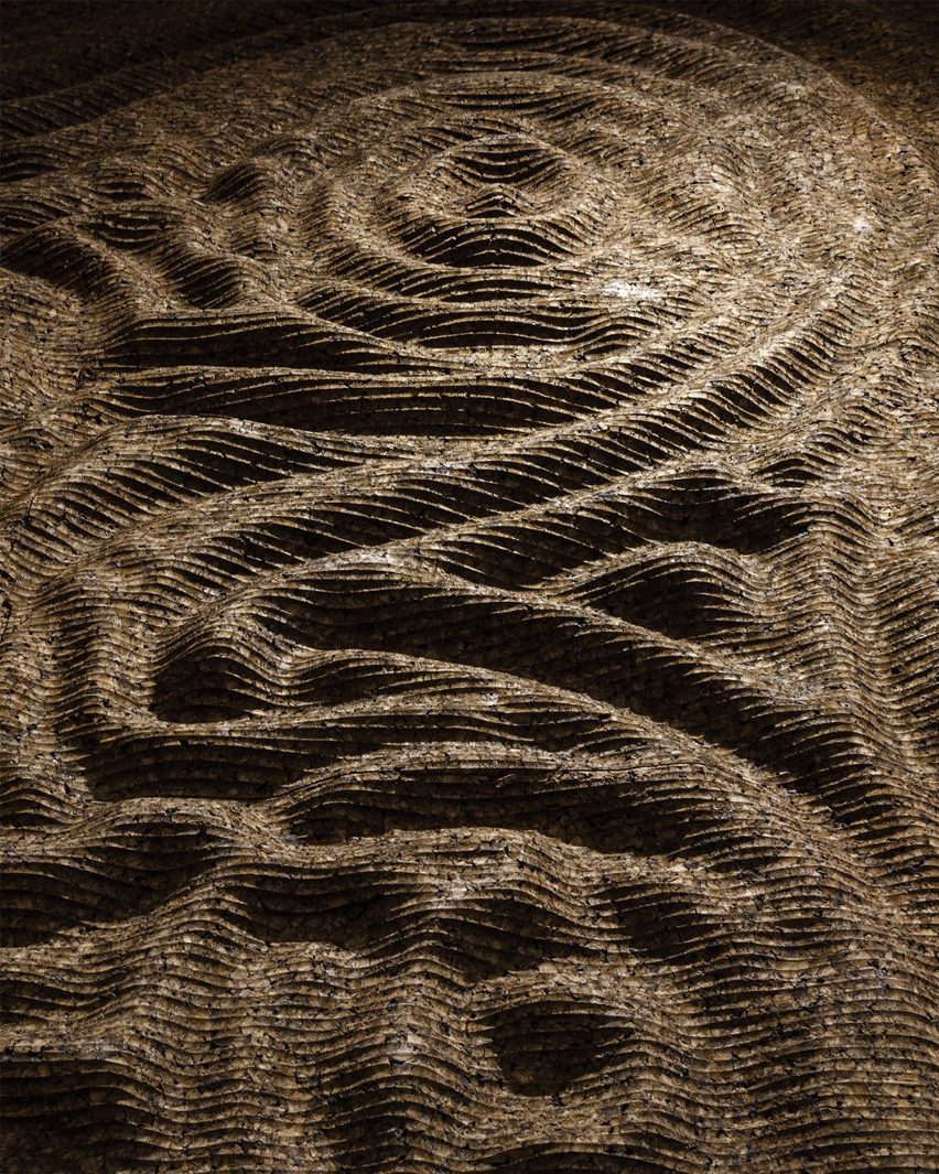 Cork wall by GenCork