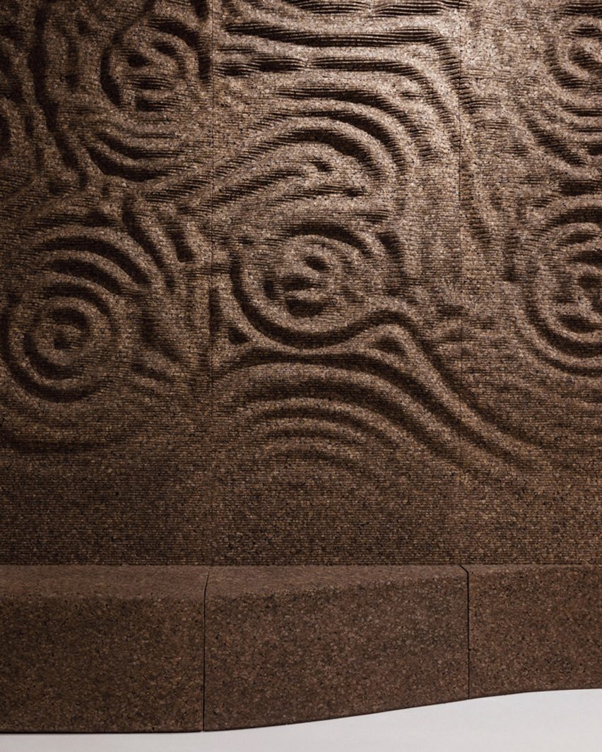 Cork wall by GenCork