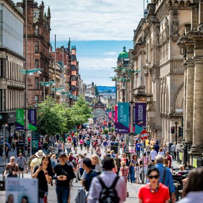 Buchanan Street in Glasgow