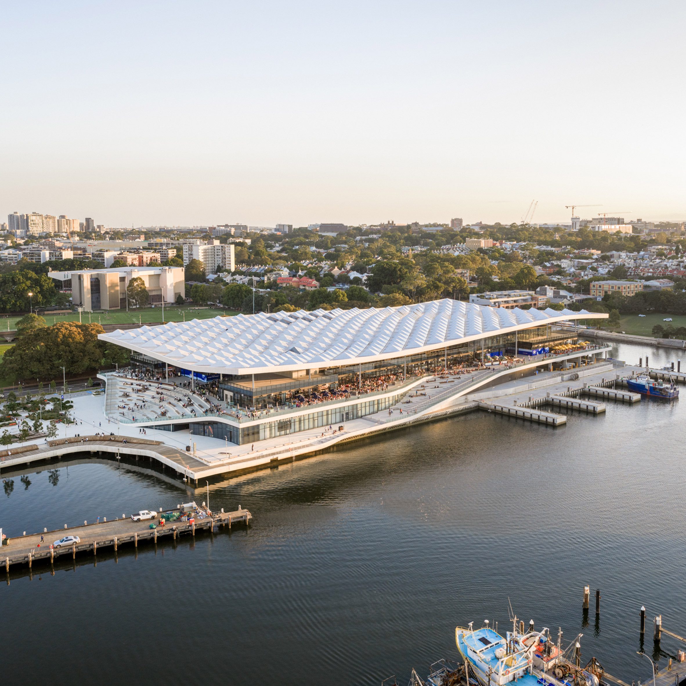 Sydney Fish Market, Sydney, Australia, by 3XN