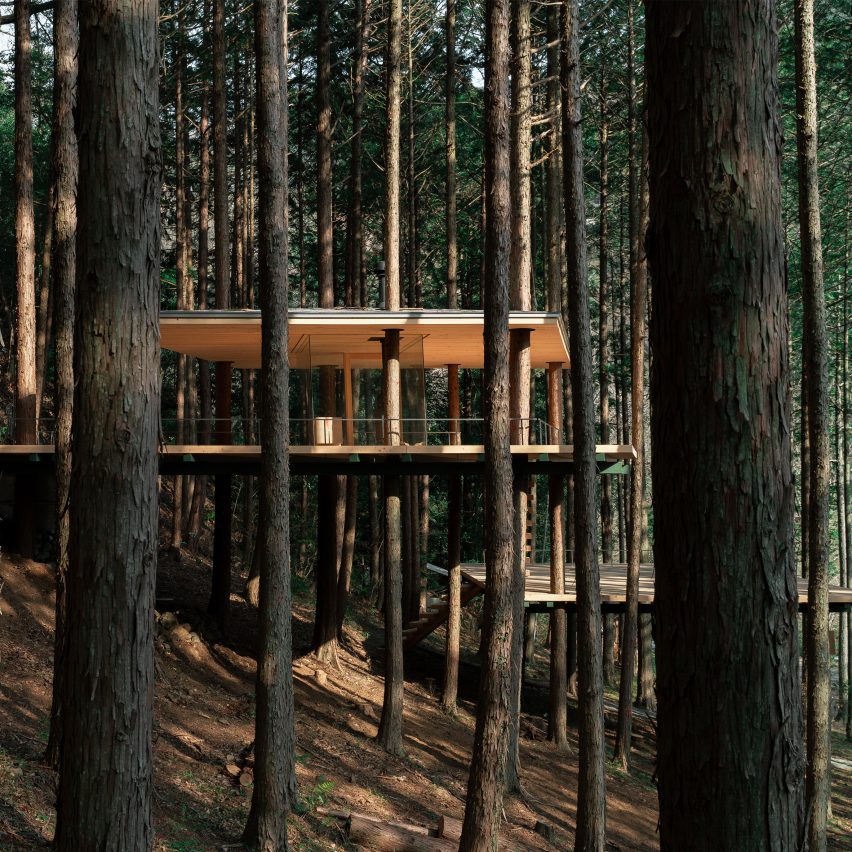 Daichi Silent River Tree Sauna, Kanagawa, Japan, by Daichi