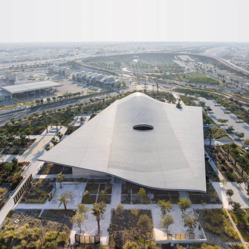 Al-Mujadilah Center and Mosque for Women, Doha, Qatar, by Diller Scofidio + Renfro