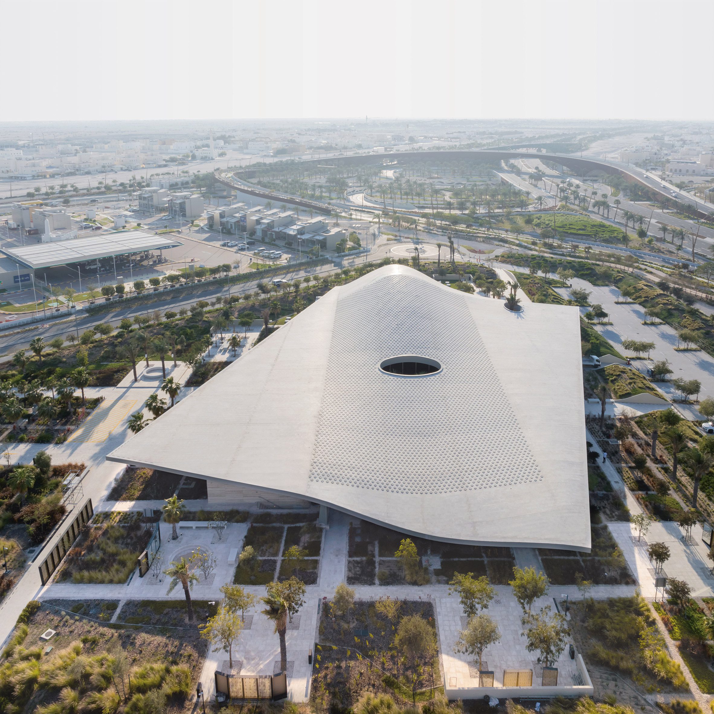 Al-Mujadilah Center and Mosque for Women, Doha, Qatar, by Diller Scofidio + Renfro