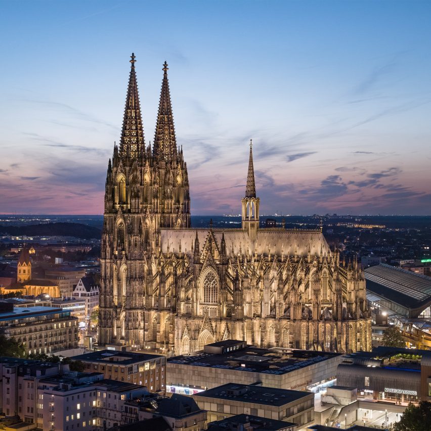 Cologne Cathedral by Licht Kunst Licht