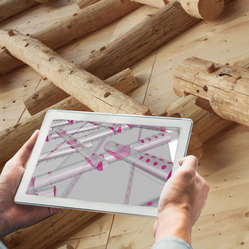 Digital Timber Construction at Ecole Polytechnique F&eacute;d&eacute;rale de Lausanne (EPFL)