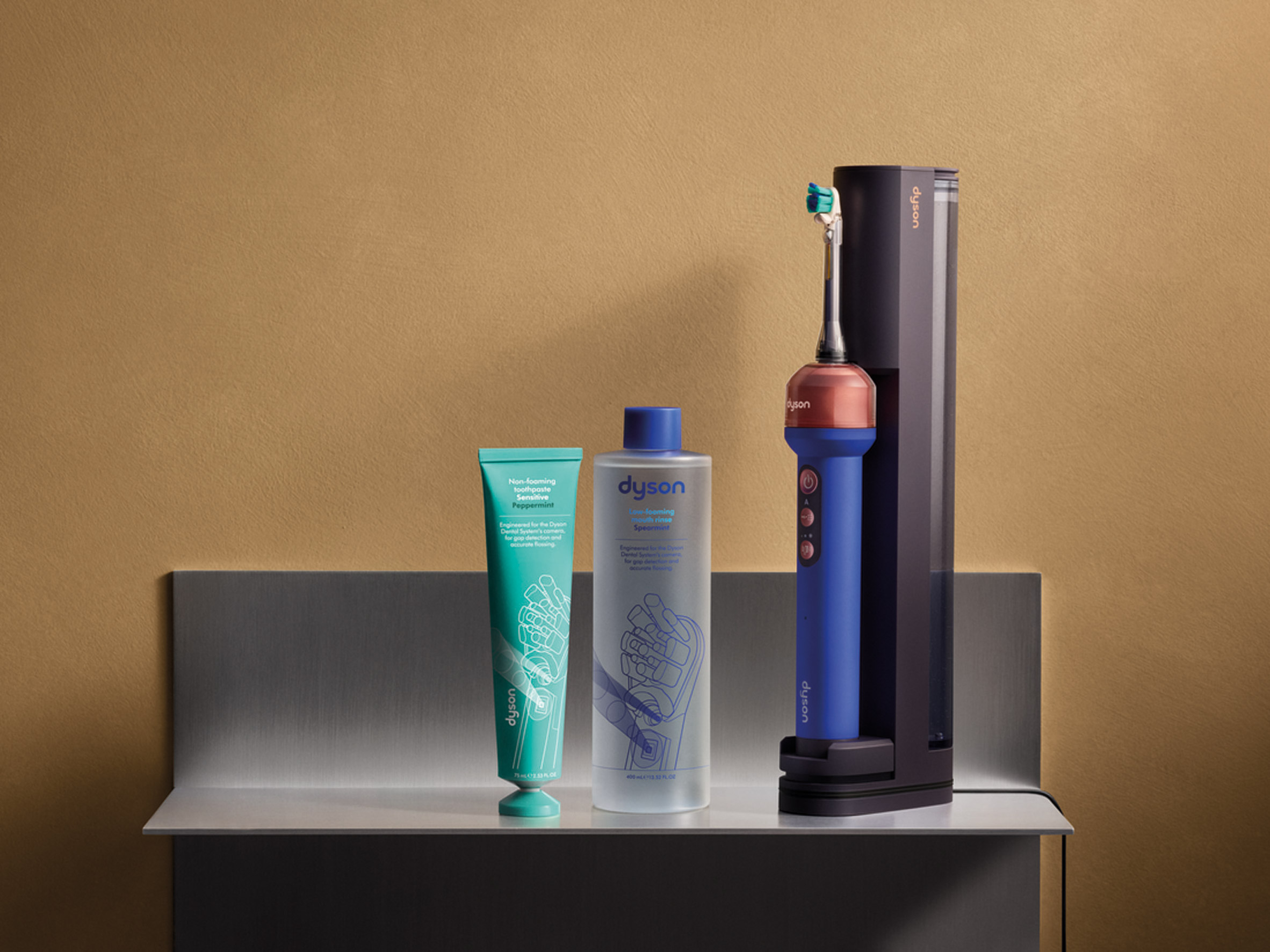 Dyson toothpaste and mouthwash
